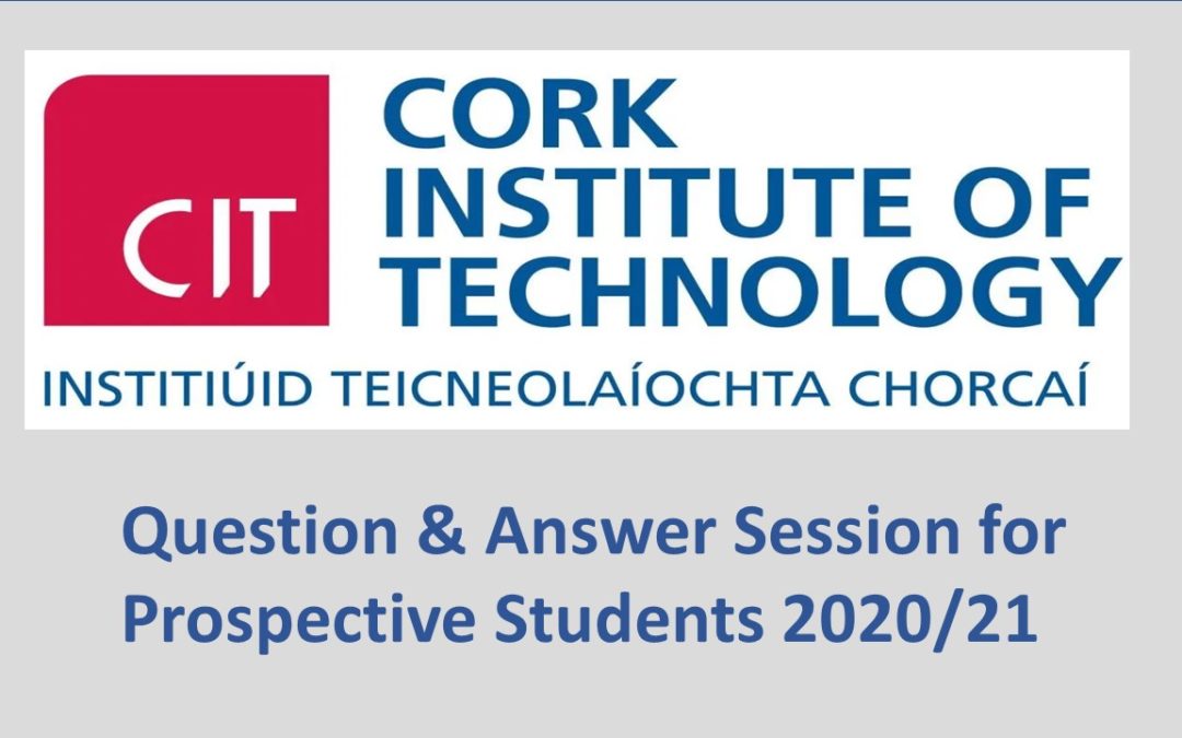 CIT Q & A Session For Prospective 2020-21 Students