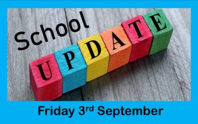 Latest School Update Friday 3 September 2021