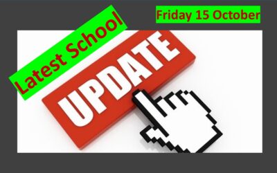 Latest School Update Friday 15 October 2021