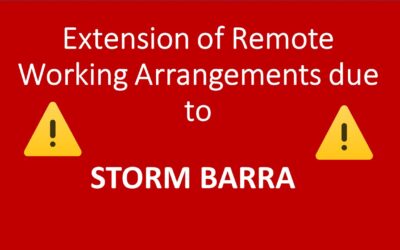 Extension of Remote Working Arrangements Tomorrow 8th December