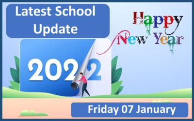 Latest School Update Friday 07 January 2022