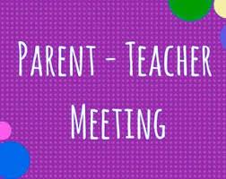 2nd Year Pupil/Parent/Teacher Meeting