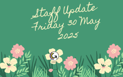 GCC School Update Friday 30 May 2025