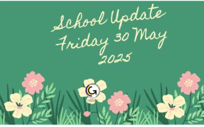 GCC School Update Friday 30 May 2025