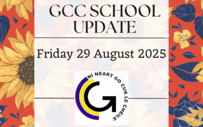 GCC Parents Update Friday 29 August 2025