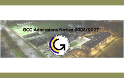 GCC Admissions Notice – 2026/2027 School Year