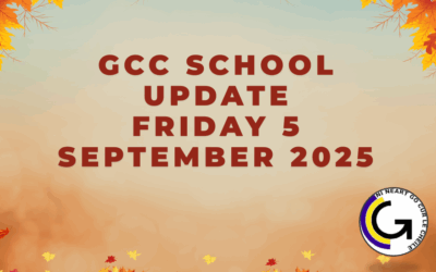 GCC Parents Update Friday 5 September 2025