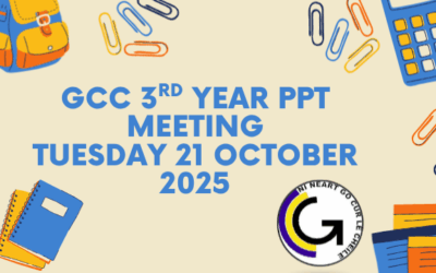 GCC 3rd Year PPT Meeting Tuesday 21 October 2025