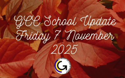 GCC Parents Update Friday 7 November 2025