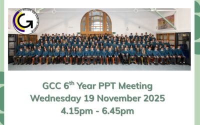 GCC 6th Year PPT Meeting Wednesday 19 November 2025