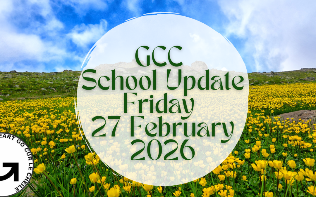 GCC Parents Update Friday 27 February 2026
