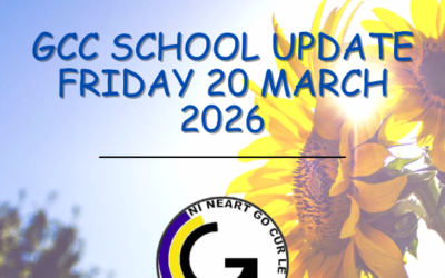 GCC Parents Update Friday 20 March 2026