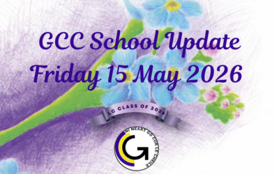 GCC Parents Update Friday 15 May 2026