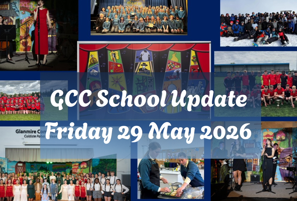 GCC School Update Friday 29 May 2026