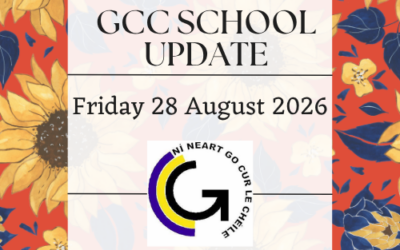 GCC Parents Update Friday 28 August 2026