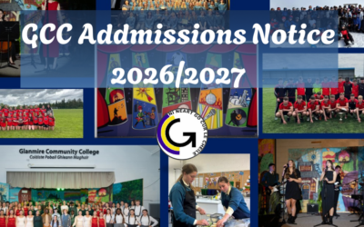 GCC Admissions Notice – 2027/2028 School Year