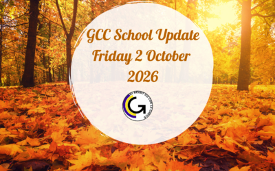 GCC Parents Update Friday 2 October 2026